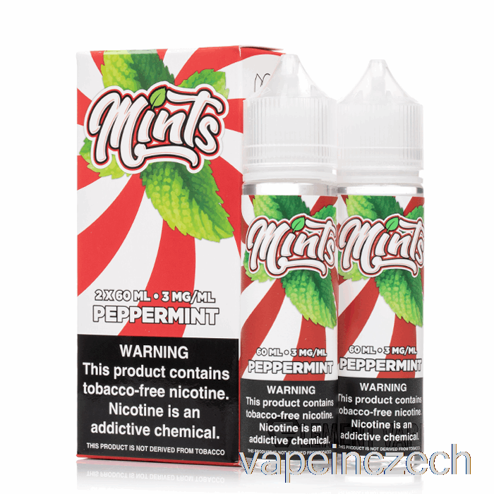 Máta Peprná - Mátová Vape Co - 120 Ml 6mg Vape Bez Nikotinu